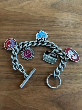 Diesel For Females Vintage Charm Bracelet